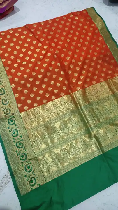 Banarasi silk saree uploaded by K-Naz silk international on 6/3/2024