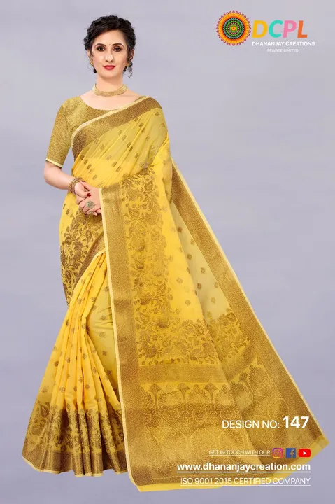 Catton Silk Saree  uploaded by DHANANJAY CREATIONS on 2/27/2023