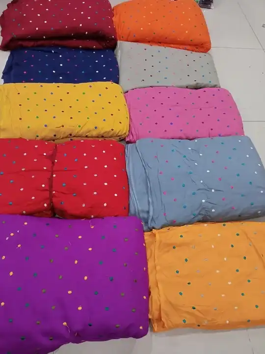 RAYON FABRIC ON WHOLESALE RATE AND WHOLESALE ORDERS ACCEPTED  PRICE RS.90 / MTRS.MIN..ORDER 20 MTRS/ uploaded by SHAHINS' COLLECTION  on 2/27/2023