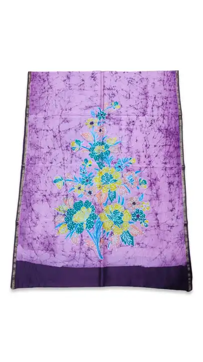 Maheshwari silk duppata uploaded by Amina batik print on 5/30/2024