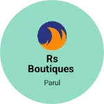 Business logo of Rs boutiques