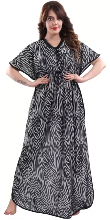 Trendy Kaftan printed nighty  uploaded by One for all on 2/27/2023