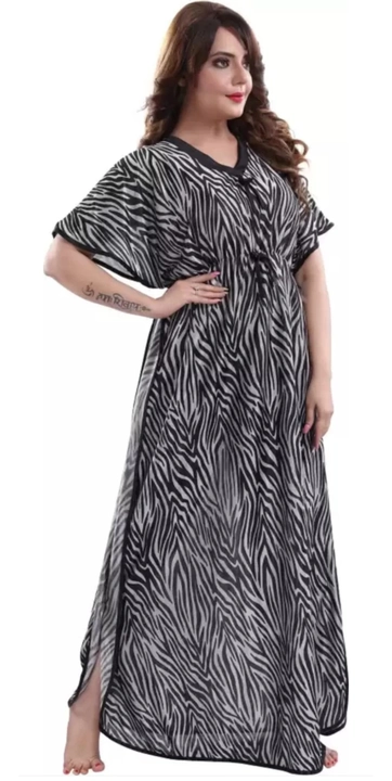 Trendy Kaftan printed nighty  uploaded by One for all on 2/27/2023