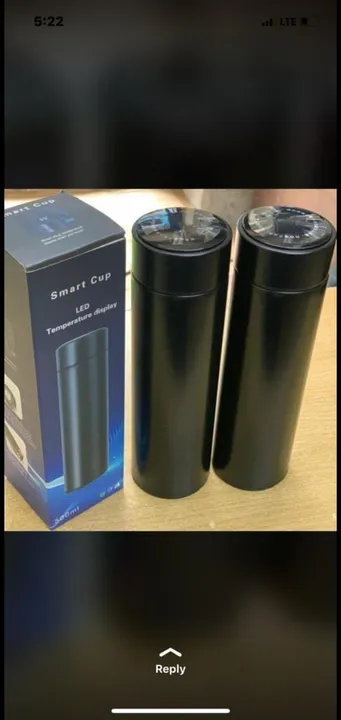 304 Stainless Steel Smart Vacuum Insulated Water Bottle with LED Temperature Display(Black, 500 ml) uploaded by Vardhaman Sales Corporation on 2/27/2023