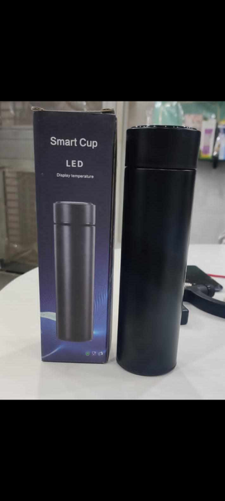 304 Stainless Steel Smart Vacuum Insulated Water Bottle with LED Temperature Display(Black, 500 ml) uploaded by Vardhaman Sales Corporation on 2/27/2023