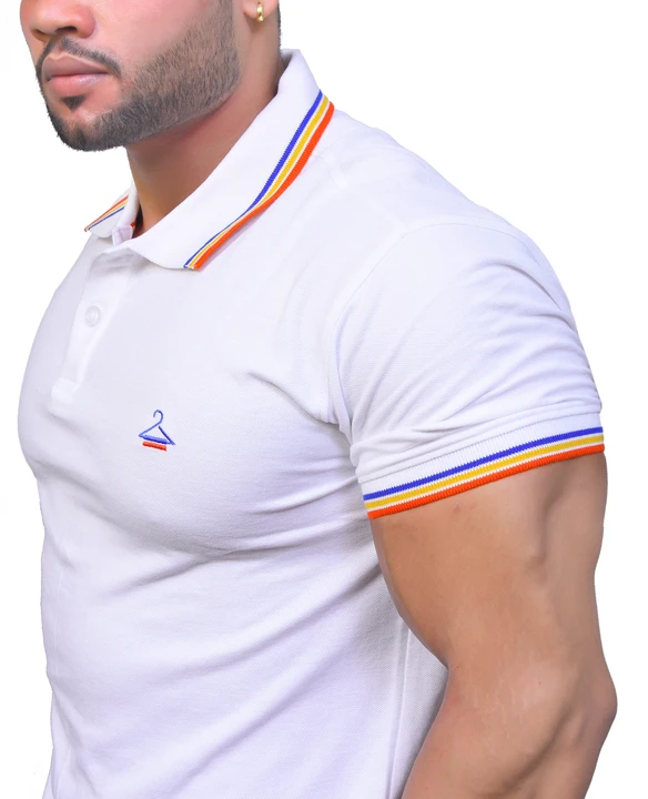 Mens polo T-Shirt uploaded by Shree Gajanan Export Services on 2/27/2023