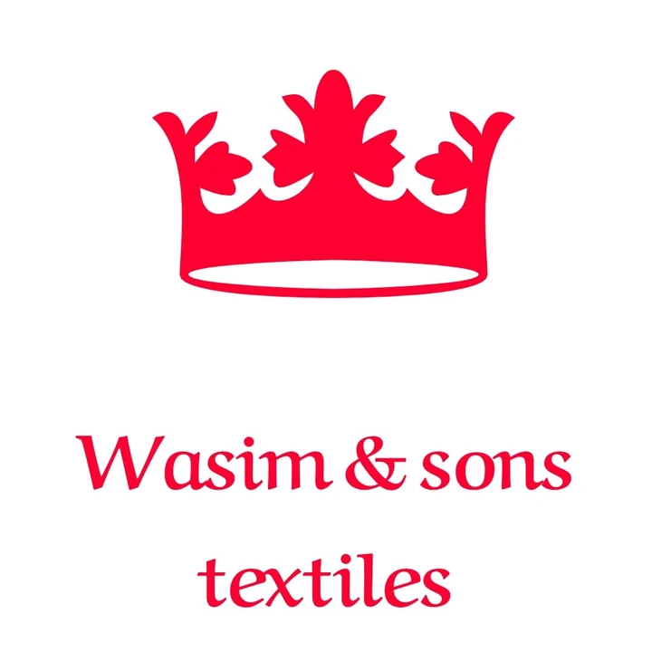 Visiting card store images of wasim & sons textile