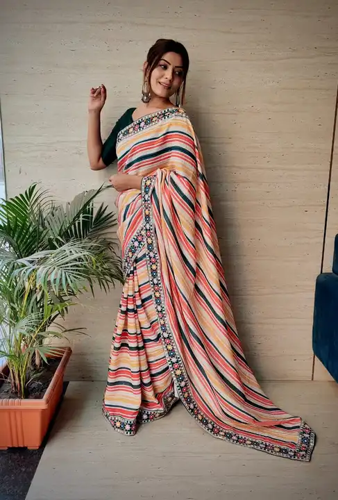 Saree uploaded by Maa Creation. on 2/27/2023