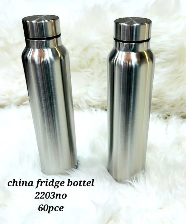 Stainless steel 304 Insulated fridge Water bottle 1000ml uploaded by Vardhaman Sales Corporation on 2/27/2023