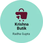 Business logo of Krishna butik