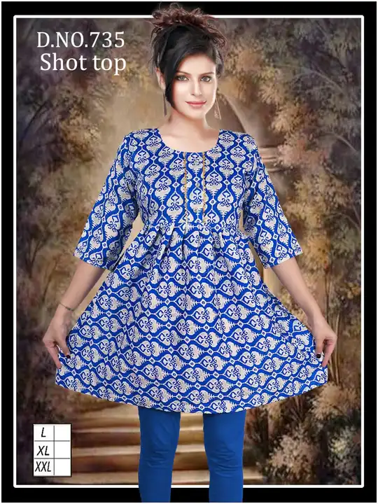 Wholesale Cotton Kurti uploaded by MG Traders on 2/27/2023