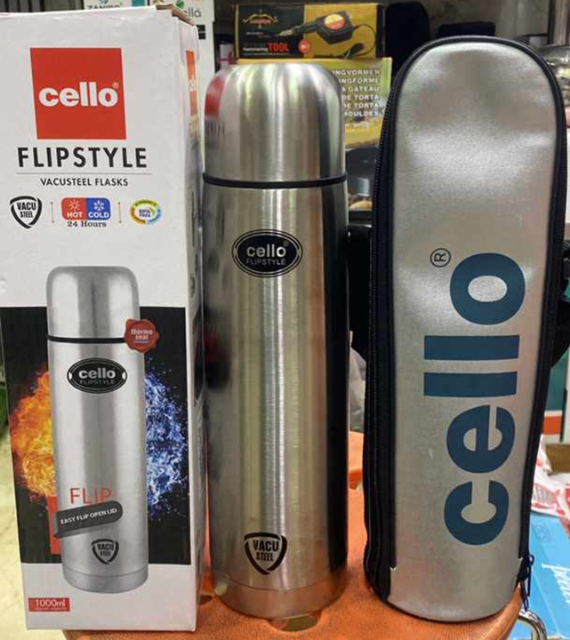 Cello Lifestyle Stainless Steel Double Walled Flask, Hot and Cold, 1000ml (Silver)

 uploaded by Vardhaman Sales Corporation on 2/27/2023