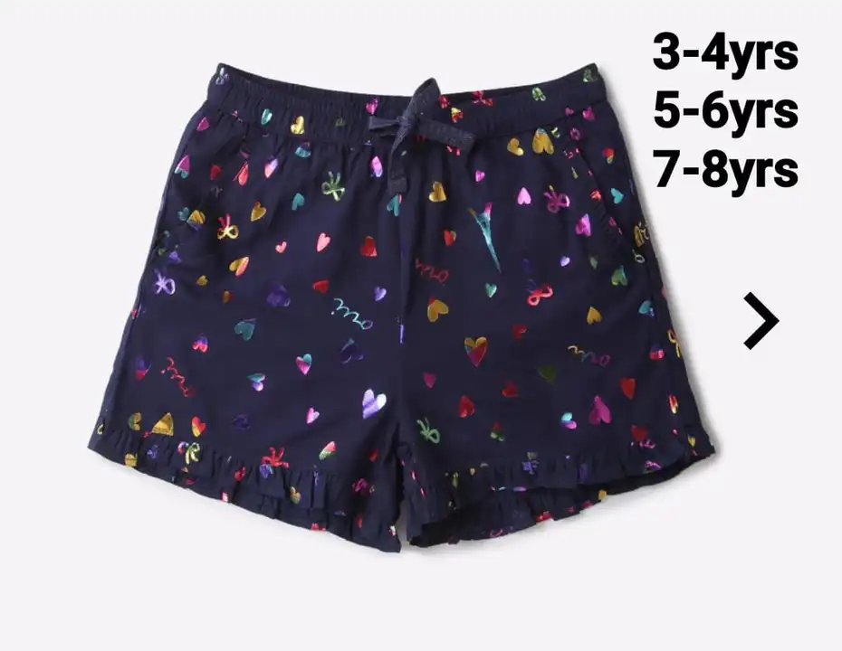 Fancy kids shorts  uploaded by Krisha fashion on 2/27/2023