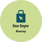 Business logo of SSS sope