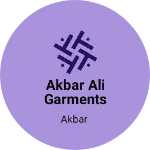 Business logo of Akbar Ali garments