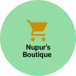 Business logo of Nupur's Boutique