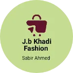 Business logo of J.b khadi Fashion