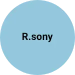 Business logo of R.SONY