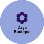 Business logo of ZAYA Boutique