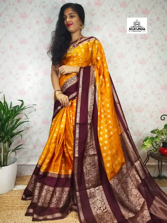 Semi silk kanjivaram saree  uploaded by Mariyam Fabric on 2/27/2023