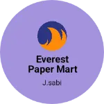 Business logo of everest paper mart