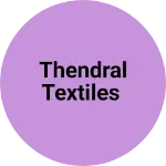 Business logo of Thendral textiles