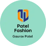 Business logo of Patel fashion pont