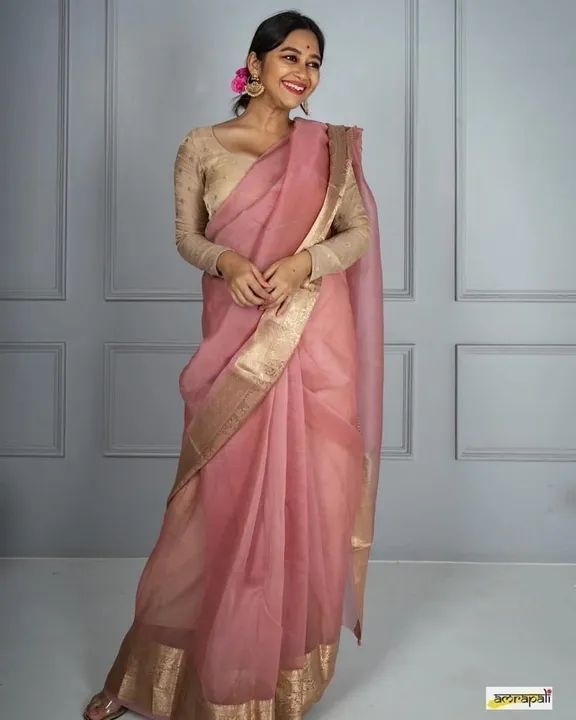 ORGANZA TRENDING SAREES 🔥 uploaded by Candy TEXTILE on 2/28/2023