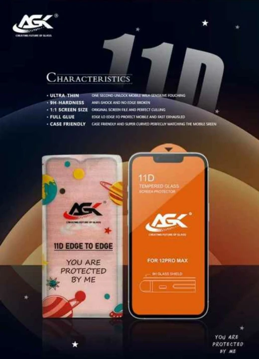 🧡11D SCREEN GUARD AVAILABLE IN ALL MODELS  uploaded by AST ACCESSORIES  on 2/28/2023