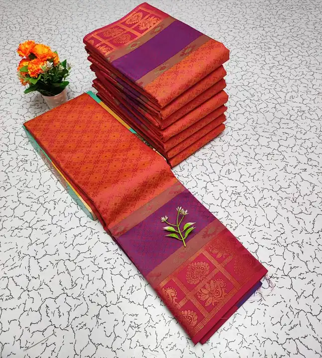 Art silk saree  uploaded by VK Elampillai sarees on 2/28/2023