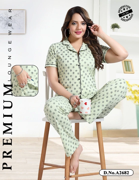 Summer special night suit  uploaded by Pramukh International on 2/28/2023