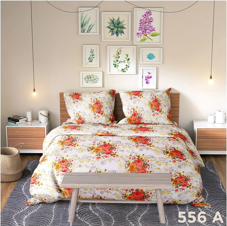 Cotton Bedsheets and Glace Cotton Bedsheets  uploaded by Akshata Marketing on 2/28/2023