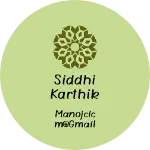 Business logo of Siddhi Karthik