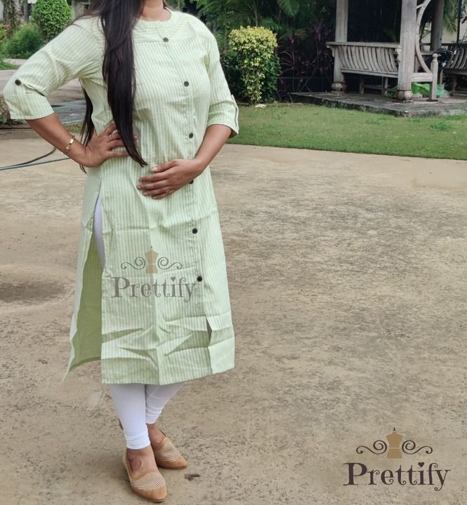 Post image 💢💢 *PRETTIFY* 💢💢


💢 ONLY KURTA

💢 DAILY ESSENTIALS WEAR

💢 FABRIC :- COTTON 

💢 PATTERN :- STRIPES

💢 MANDARIN COLLAR WITH FRONT PLACKET &amp; FOLD-UP SLEEVES

💢 WORK :- SELF WEAVED FABRIC

💢 LENGHT :- 46

💢 SIZES :- M L XL XXL


AVAILABLE IN VARIOUS COLOURS


💢 *SPECIAL OFFER PRICE :-* 💢


💢 *Single Pc Available @ 400/- ONLY*


*HURRY OFFER FOR LIMITED PERIOD..ORDER NOW*