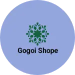 Business logo of Gogoi shope