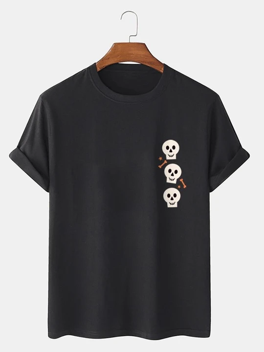 Black Men's Skeleton 🦴 Tshirt uploaded by business on 2/28/2023