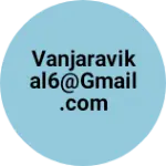 Business logo of vanjaravikal6@gmail.com