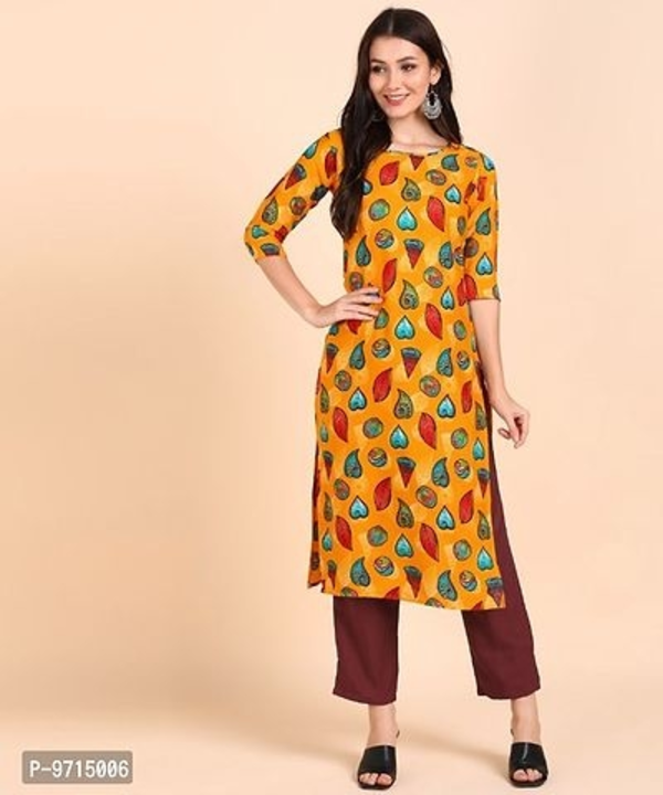 Kurti Pant Set for Women - Crepe Long Straight Printed Kurta with Pant

Size: 
S
M
L
XL
2XL

 Color: uploaded by Digital marketing shop on 2/28/2023