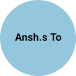 Business logo of Ansh.s to