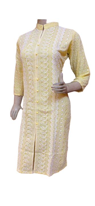 Cotton chiken kurti  uploaded by M.A Textile  on 2/28/2023