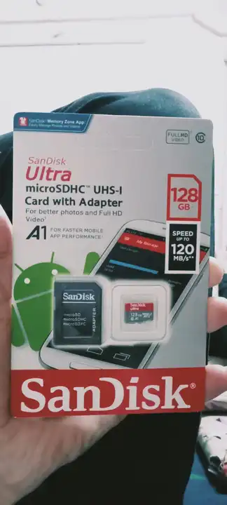 SanDisk ultra 128 GB micro SD card  uploaded by business on 2/28/2023