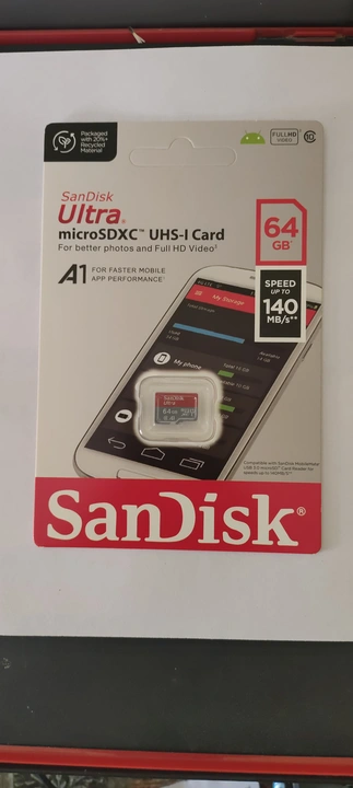 SanDisk ultra 64 GB micro SD  uploaded by business on 2/28/2023