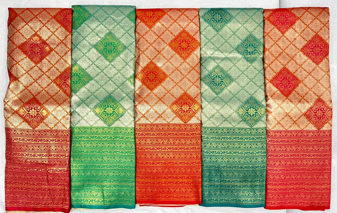 Kanchi silk uploaded by Vishnu Laxmi Textiles on 2/28/2023