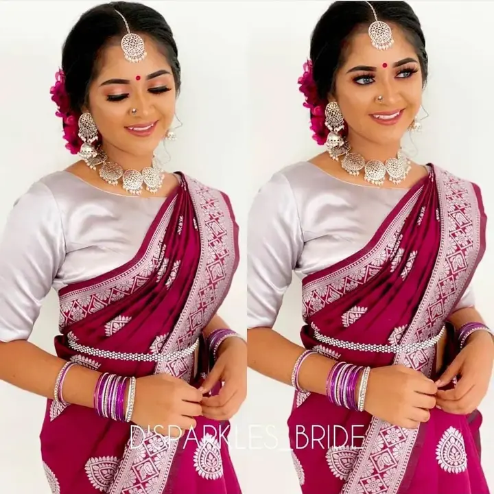 Very soft litchi Banarsi saree uploaded by GS Traders on 2/28/2023