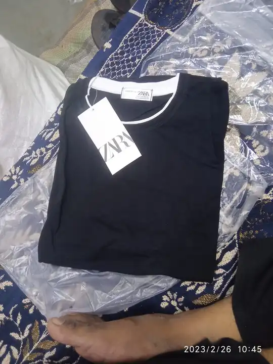 Zara half kullty tshirt115 rupees wholesale price if you were interested then you contact uploaded by business on 2/28/2023