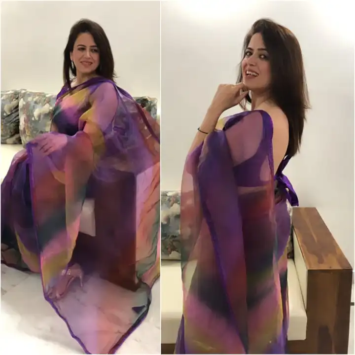  olour full saree uploaded by A2 online business on 2/28/2023