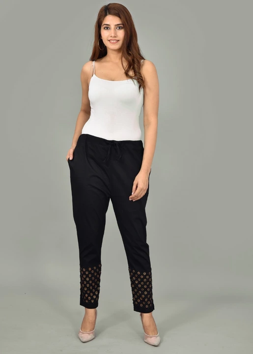 Knot work pant uploaded by Paa fashion on 2/28/2023