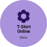 Business logo of T-shirt online