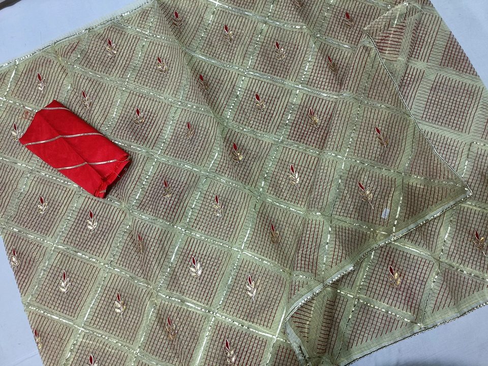 KOTA DORIA SAREES GOTTAPATI WORK  uploaded by MAHAVEER SAREES on 2/28/2023