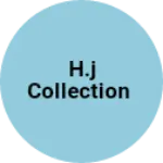 Business logo of H.j Collection